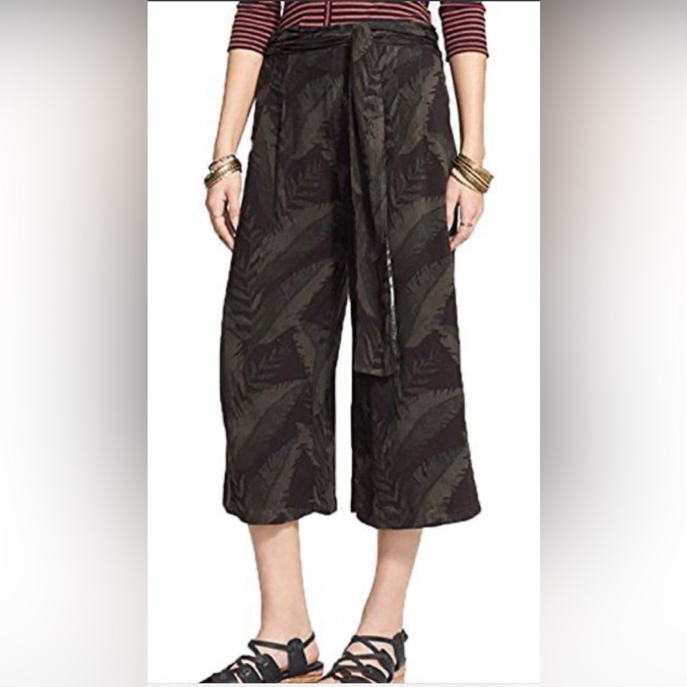 Free people wide leg culotte onyx combo size XS